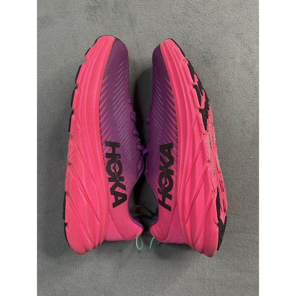 Hoka One One Shoes Womens 8.5 Rincon 3 Pink Purple Running Sneakers Trainers Gym - Picture 7 of 11